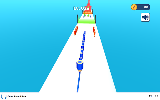 Color Pencil Run Game Dash Through a Vibrant World of Colors!  from Chrome web store to be run with OffiDocs Chromium online