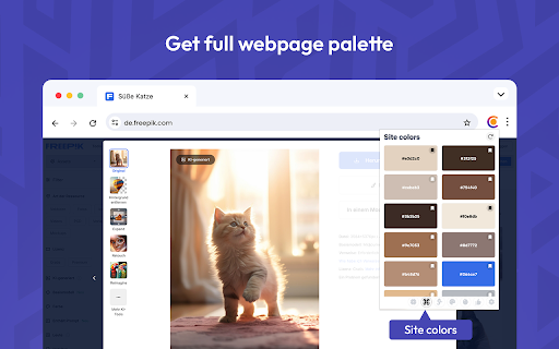 Color Picker OnlineEyedropper Tool  from Chrome web store to be run with OffiDocs Chromium online