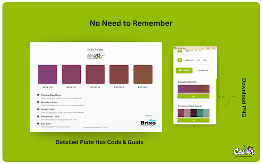 ColorXtra  from Chrome web store to be run with OffiDocs Chromium online
