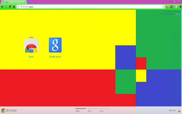 COLOURS  from Chrome web store to be run with OffiDocs Chromium online