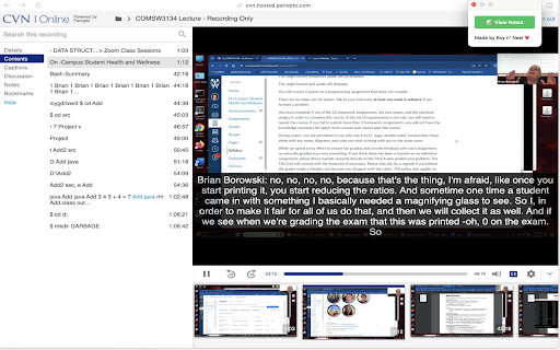 Columbia Notetaker  from Chrome web store to be run with OffiDocs Chromium online