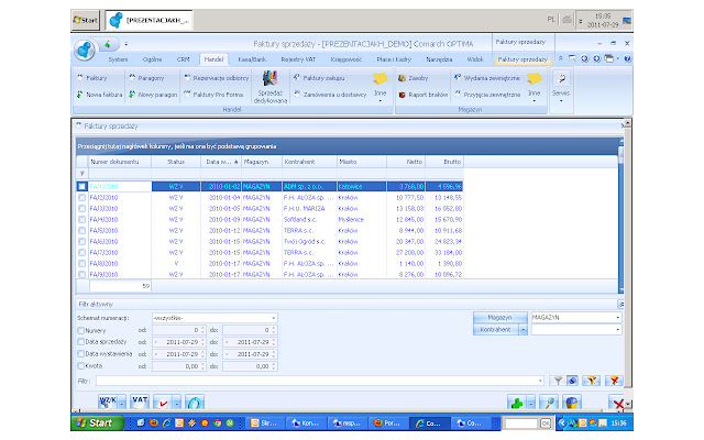 Comarch ERP Optima w modelu usługowym  from Chrome web store to be run with OffiDocs Chromium online