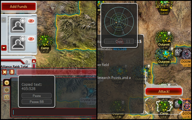 Command  Conquer TA Coordinates Utility  from Chrome web store to be run with OffiDocs Chromium online