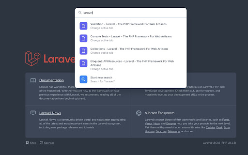Command Palette  from Chrome web store to be run with OffiDocs Chromium online