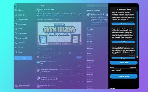 CommentBuddy.ai from Chrome web store to be run with OffiDocs Chromium online CommentBuddy.ai from Chrome web store to be run with OffiDocs Chromium online