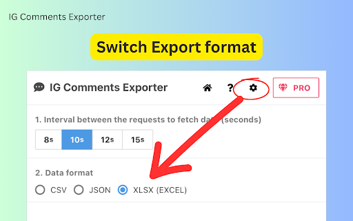Comment Downloader for Ins  from Chrome web store to be run with OffiDocs Chromium online