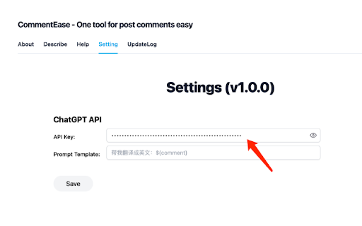 CommentEase One tool for post comments easy  from Chrome web store to be run with OffiDocs Chromium online