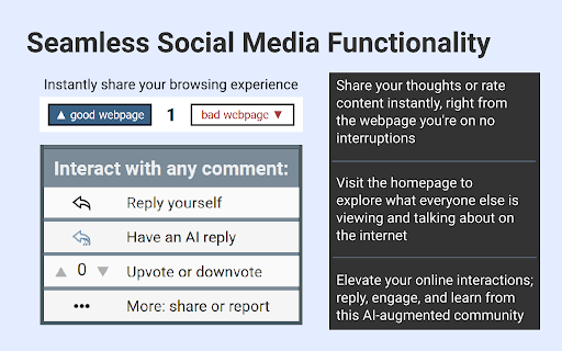 Comment on The Internet  from Chrome web store to be run with OffiDocs Chromium online