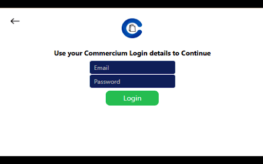 Commercium Extension  from Chrome web store to be run with OffiDocs Chromium online