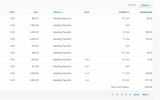 Commissionaire  from Chrome web store to be run with OffiDocs Chromium online