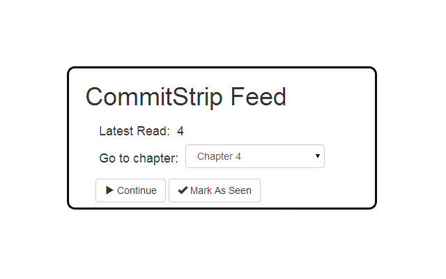 CommitStrip Feed  from Chrome web store to be run with OffiDocs Chromium online