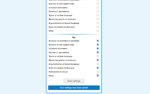 Community Notes Rating Helper  from Chrome web store to be run with OffiDocs Chromium online