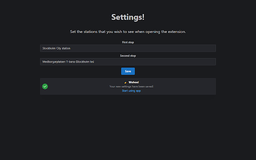 Commute Helper  from Chrome web store to be run with OffiDocs Chromium online