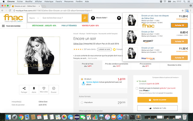 Comparatix : comparateur de prix  from Chrome web store to be run with OffiDocs Chromium online