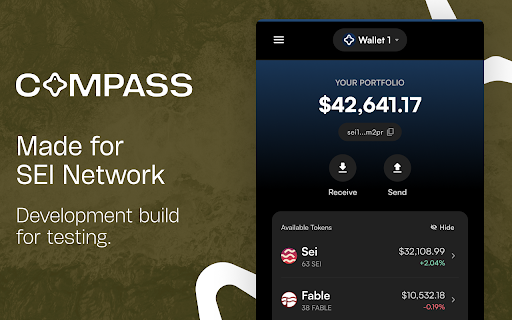 Compass CANARY BUILD  from Chrome web store to be run with OffiDocs Chromium online