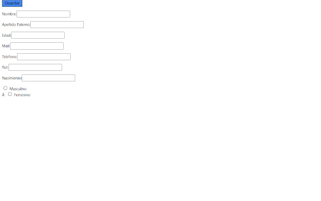 Completador de formularios  from Chrome web store to be run with OffiDocs Chromium online