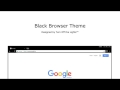 Complete Black Theme for Google Chrome  from Chrome web store to be run with OffiDocs Chromium online