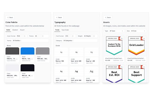 Components.lol  from Chrome web store to be run with OffiDocs Chromium online