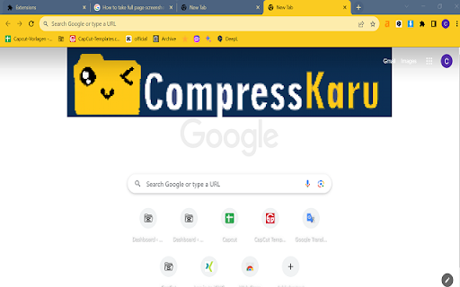 compresskaru theme  from Chrome web store to be run with OffiDocs Chromium online