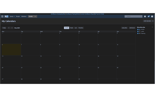 Confluence Dark Mode  from Chrome web store to be run with OffiDocs Chromium online