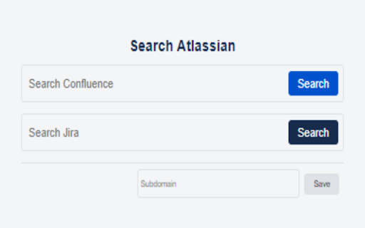 Confluence/Jira Search  from Chrome web store to be run with OffiDocs Chromium online