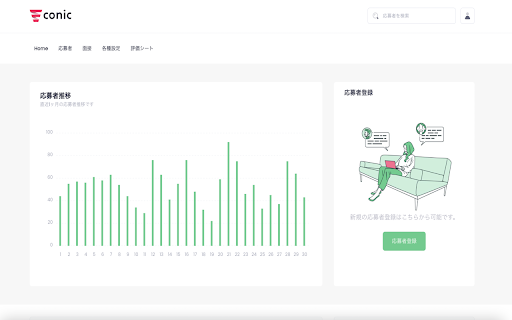 conicとても簡単なATS  from Chrome web store to be run with OffiDocs Chromium online