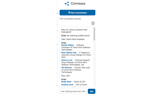 Connexus  from Chrome web store to be run with OffiDocs Chromium online