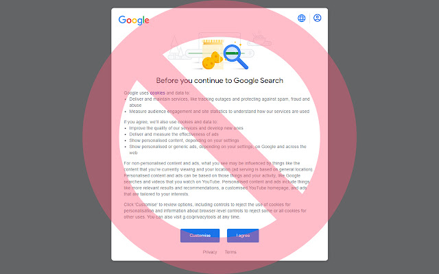 Consent Popup Blocker  from Chrome web store to be run with OffiDocs Chromium online