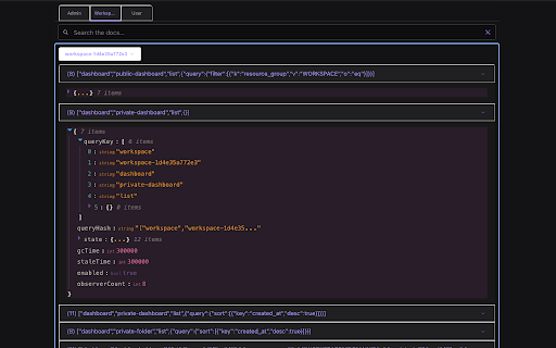 Console Vue Query Devtools  from Chrome web store to be run with OffiDocs Chromium online