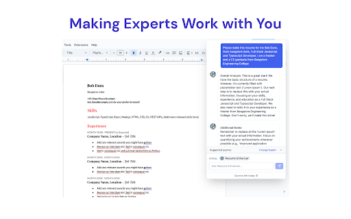 Consult AI  from Chrome web store to be run with OffiDocs Chromium online