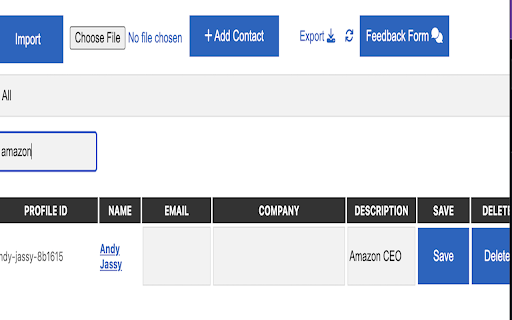 Contact Master  from Chrome web store to be run with OffiDocs Chromium online