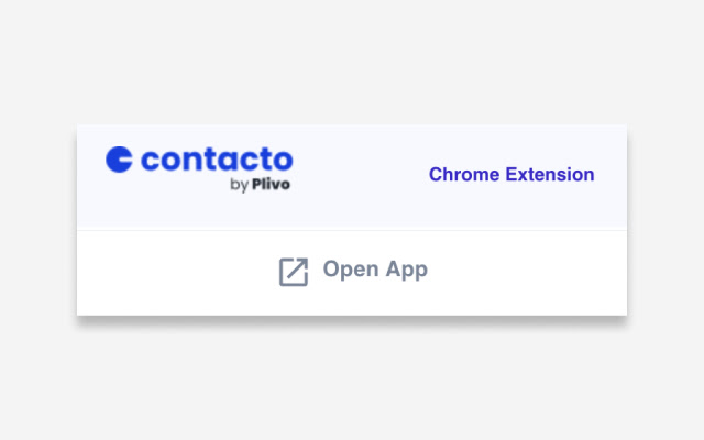 Contacto  from Chrome web store to be run with OffiDocs Chromium online