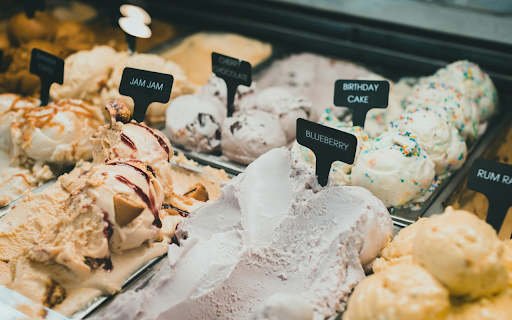 Containers of Ice Cream on Display  from Chrome web store to be run with OffiDocs Chromium online