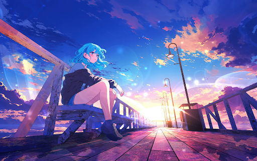 Contemplation at Dusk  from Chrome web store to be run with OffiDocs Chromium online