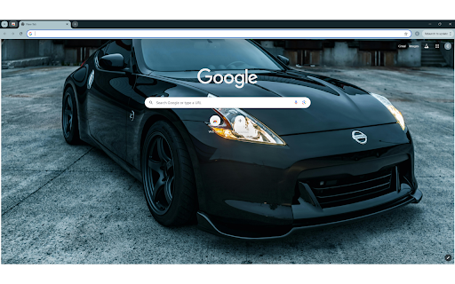 Contemporary racing car parked on road on cloudy day  from Chrome web store to be run with OffiDocs Chromium online