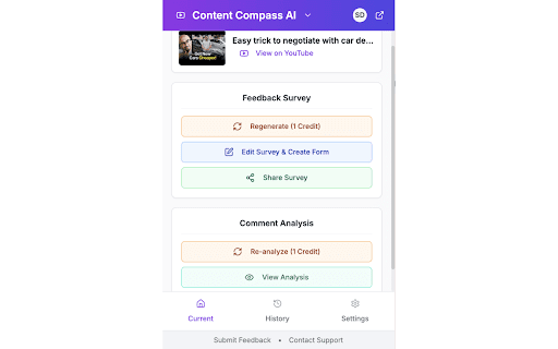 Content Compass AI  from Chrome web store to be run with OffiDocs Chromium online