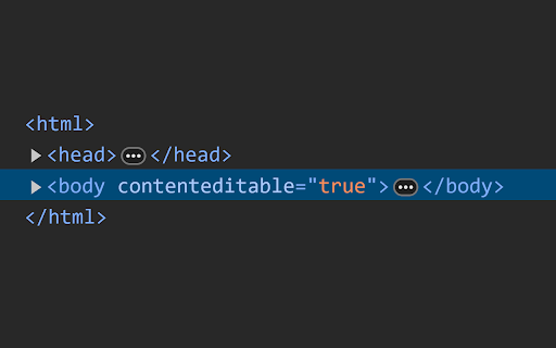 ContentEditable Toggler  from Chrome web store to be run with OffiDocs Chromium online