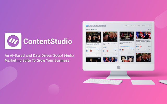 ContentStudio Social Media Scheduler  from Chrome web store to be run with OffiDocs Chromium online