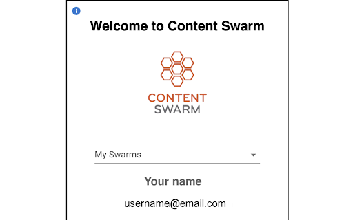 Content Swarm  from Chrome web store to be run with OffiDocs Chromium online