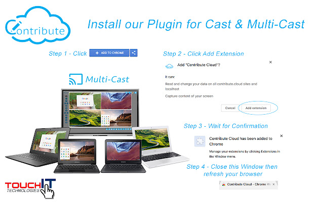 Contribute Cloud Cast  from Chrome web store to be run with OffiDocs Chromium online