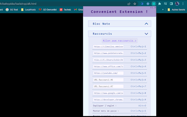 Convenient Extension  from Chrome web store to be run with OffiDocs Chromium online