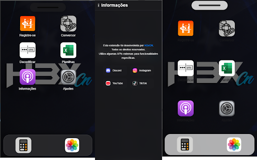 Conversor  QC H3xCN  from Chrome web store to be run with OffiDocs Chromium online