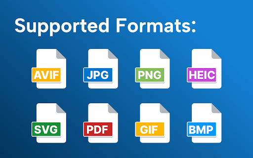 Convert AVIF to JPG  from Chrome web store to be run with OffiDocs Chromium online