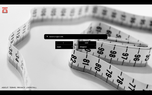 Converter Weight New Tab  from Chrome web store to be run with OffiDocs Chromium online