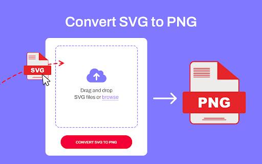 Convert SVG to PNG  from Chrome web store to be run with OffiDocs Chromium online