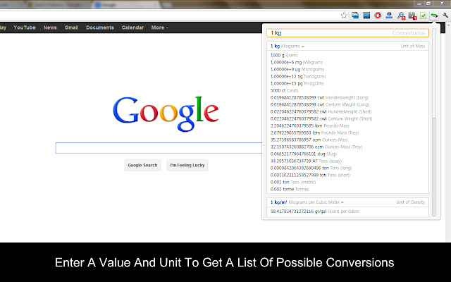 Convertuous: Unit Converter  from Chrome web store to be run with OffiDocs Chromium online