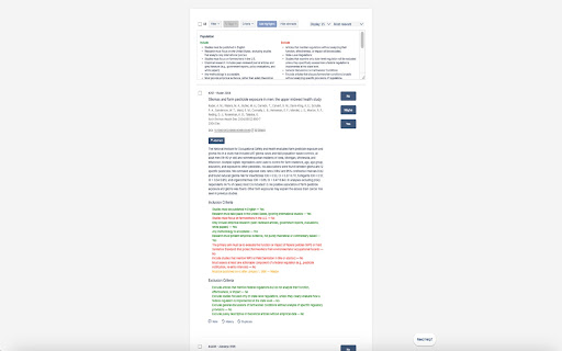 Convidence Screening Support  from Chrome web store to be run with OffiDocs Chromium online