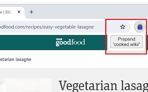 Cooked.Wiki Prepender  from Chrome web store to be run with OffiDocs Chromium online