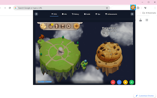 Cookie Clicker 2 Unblocked Game  from Chrome web store to be run with OffiDocs Chromium online