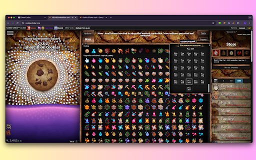 Cookie Clicker Auto Clicker  from Chrome web store to be run with OffiDocs Chromium online